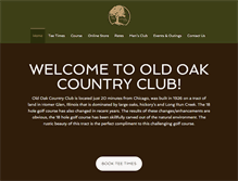 Tablet Screenshot of oldoakcc.com